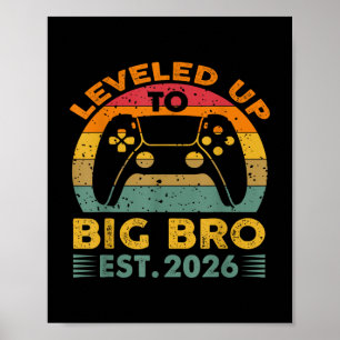 Vintage Levelling Up To Big Bro 2026 Promoted To B Poster