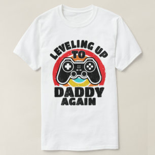Vintage Levelling Up To Daddy Again Promoted To Da T-Shirt