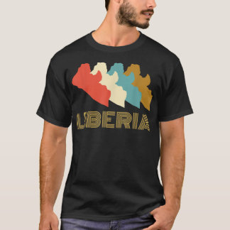 Vintage Liberia T-shirt, I Love Liberia Country Ma T-Shirt