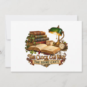 Vintage Library – The Clock Can Wait Save The Date