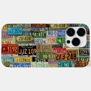 Vintage License Plates Case-Mate iPhone 14 Pro Max Case