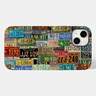 Vintage License Plates Case-Mate iPhone 14 Plus Case