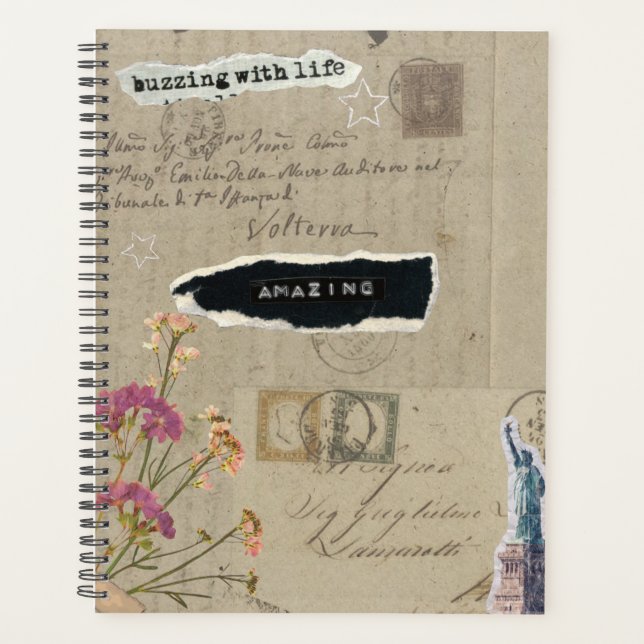 vintage life book planner (Front)