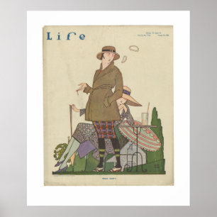 Vintage Life Magazine Poster August 19, 1920