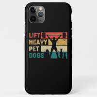 Vintage Lift Heavy Pet Dogs Funny Fitness