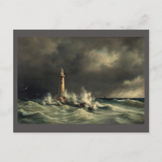 Vintage ,  lighthouse  postcard