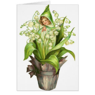 Vintage - Lily of the Valley Fairy,