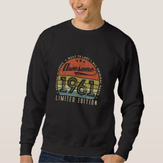 Vintage Limited Edition 1961 - Classic Born in 196 Sweatshirt