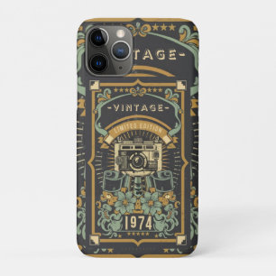Vintage Limited Edition 1974 iPhone 11 Pro Case
