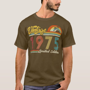 Vintage Limited Edition Vintage 1975 Birthday 1 T-Shirt