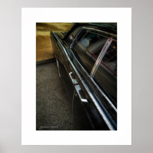 Vintage Lincoln Continental Poster Print
