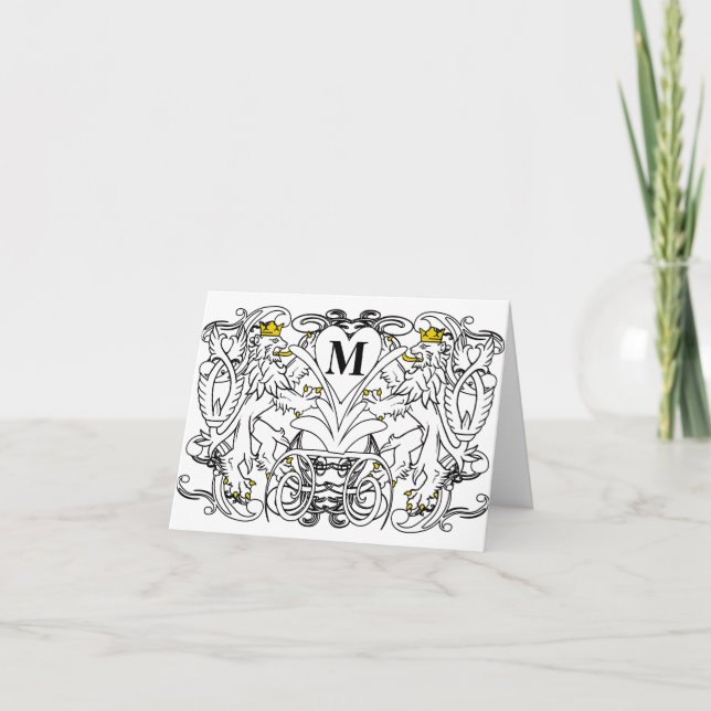 Vintage Lion Rampant Merci (Devant)