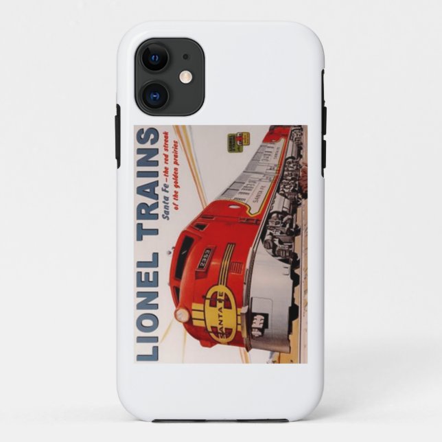 Vintage Lionel Train Poster iPhone 5/5s Case (Back)