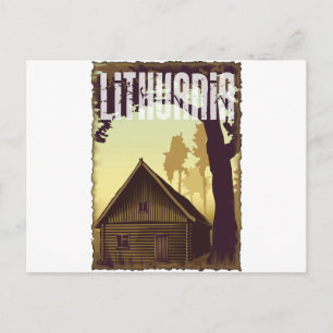Vintage Lithuania Postcard