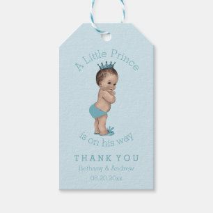Vintage Little Prince Baby Shower Personalized Gift Tags