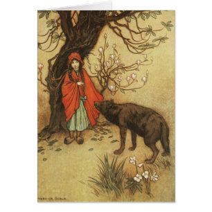 Vintage - Little Red Riding Hood,