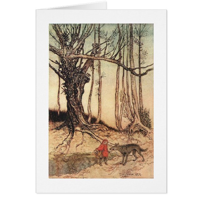 Vintage - Little Red Riding Hood, (Front)