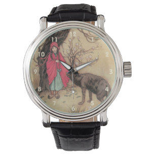Vintage Little Red Riding Hood by Warwick Goble Watch