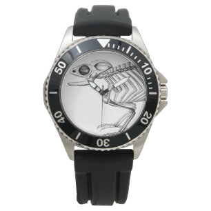 Vintage lizard skeleton watch