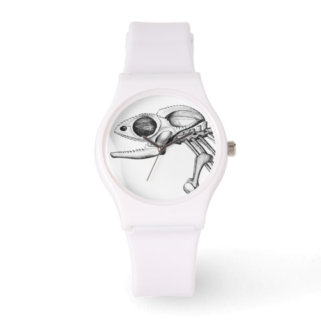Vintage lizard skeleton watch (Front)
