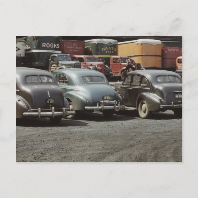 Vintage Loading Dock Postcard (Front)