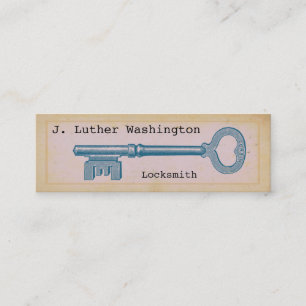Vintage Locksmith Professional Business Cards