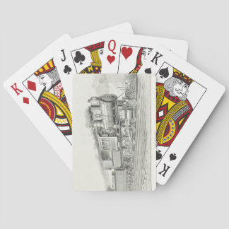 Vintage Locomotive Playing Cards
