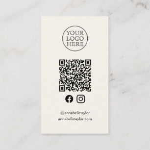 Vintage Logo Business Card