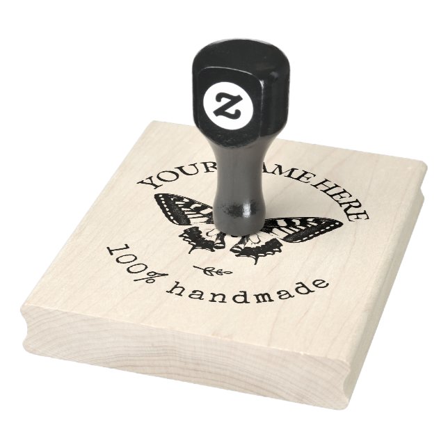 Vintage Logo Custom Rubber Stamp (Stamp)