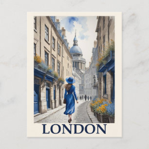 Vintage London England British Travel Postcard