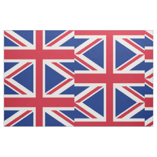 vintage london fashion british flag union jack fabric