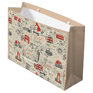 Vintage London Gift Bags