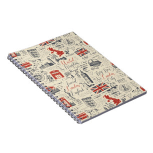 Vintage London Photo Notebook