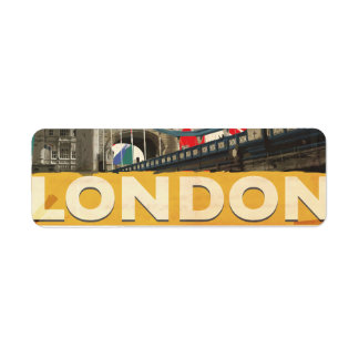 Vintage London Poster