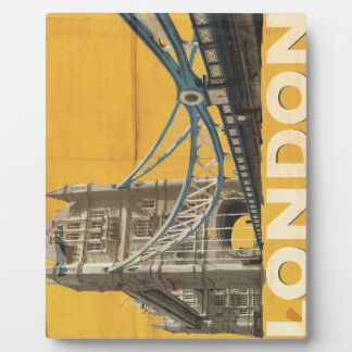 Vintage London Poster Plaque