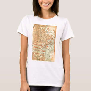 Vintage London Street Map T-Shirt