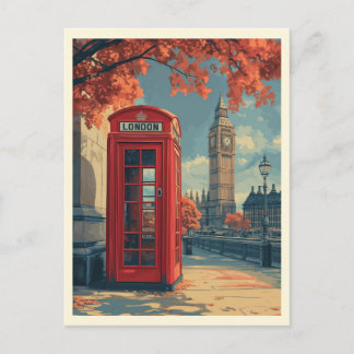 Vintage London Travel Postcard