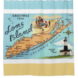 Vintage Long Island Map