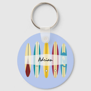 Vintage Longboards Keychain