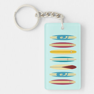 Vintage Longboards Keychain