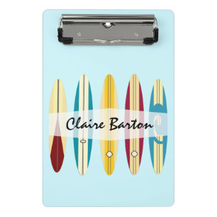 Vintage Longboards Mini Clipboard