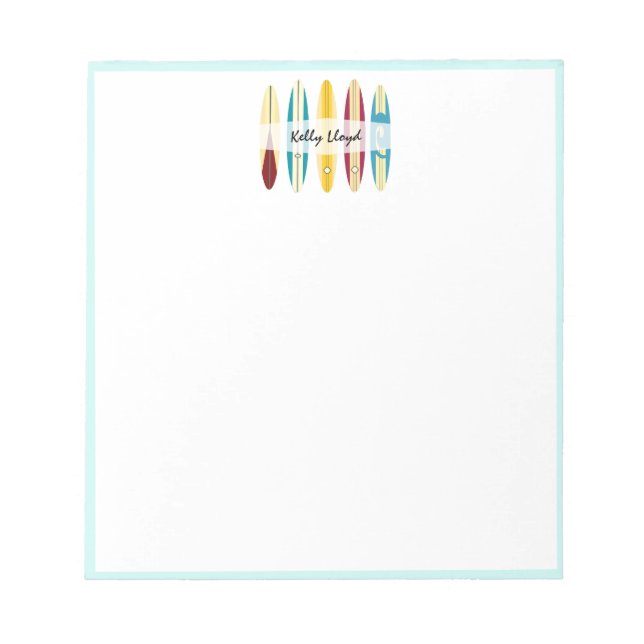 Vintage Longboards Notepad (Front)