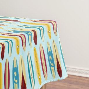 Vintage Longboards Tablecloth