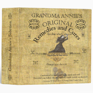 Vintage Look Binder for Anything