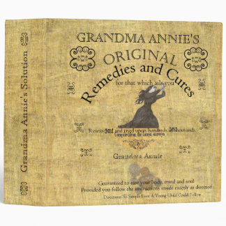 Vintage Look Binder for Anything