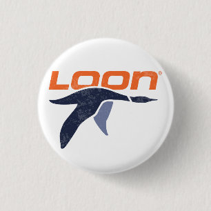 Vintage Loon Mountain Resort New Hampshire gifts 1 Inch Round Button