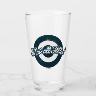 Vintage LOONEY TUNES™ "THAT'S ALL FOLKS!™" Glass