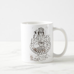 Vintage Lord Ganesha T Shirt Hindu Hinduism Yoga _ Coffee Mug