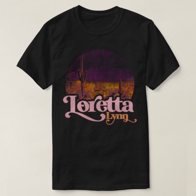 Vintage Loretta Lynn Sweet Light T-Shirt (Design Front)