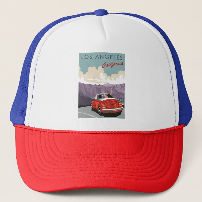 Vintage Los Angeles    Trucker Hat (Front)